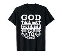 Dieu ne Vous a Pas créé pour Vous Fondre dans la Foi chrétienne T-Shirt Graphique avec Valeur