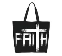 Dieu Prêcheur, Jésus croyant, Christian Sac fourre-tout Sac de courses chrétien, toile de Christianisme, Sacs d’épaule pour acheteurs, Sac à main de grande capacité, Sac à main de grande capacité
