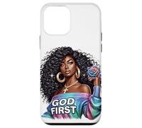 Dieu, première Femme chrétienne Noire, Sista en mélanine Coque pour iPhone 12 Mini