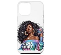 Dieu, première Femme chrétienne Noire, Sista en mélanine Coque pour iPhone 12 Pro Max