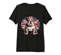 Dieu protège Le Bouledogue T-Shirt Haut de Gamme