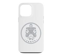 Dieu Romain des Portes Art mythologique de la Rome Antique Coque pour iPhone 13 Pro Max