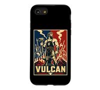 Dieu Romain vulcain du feu et de la Forge, héroïque Coque pour iPhone SE (2020) / 7/8
