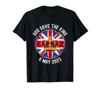 Dieu sauve le roi, couronnement du roi Charles III T-Shirt