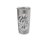 Dieu seul peut me juger Gobelet isotherme en acier inoxydable double paroi