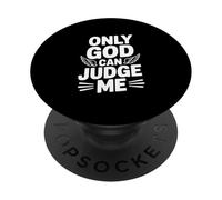 Dieu Seul Peut me sauver PopSockets PopGrip Adhésif
