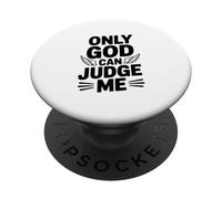 Dieu Seul Peut me sauver PopSockets PopGrip Adhésif