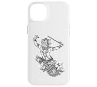 Dieu Singe Hindou Hanuman Coque pour iPhone 14 Plus