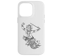 Dieu Singe Hindou Hanuman Coque pour iPhone 14 Pro Max