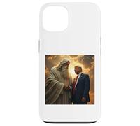Dieu soutient Donald Trump Coque pour iPhone 13