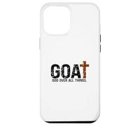 Dieu sur toutes choses. De tel Jésus. Le plus grand de tous Coque pour iPhone 12 Pro Max