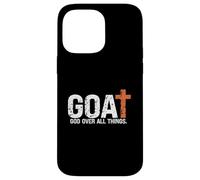 Dieu sur toutes choses. De tel Jésus. Le plus grand de tous Coque pour iPhone 14 Pro Max