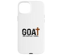 Dieu sur toutes choses. De tel Jésus. Le plus grand de tous Coque pour iPhone 15 Plus