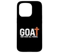 Dieu sur toutes choses. De tel Jésus. Le plus grand de tous Coque pour iPhone 15 Pro