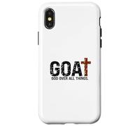 Dieu sur toutes choses. De tel Jésus. Le plus grand de tous Coque pour iPhone X/XS