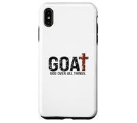 Dieu sur toutes choses. De tel Jésus. Le plus grand de tous Coque pour iPhone XS Max