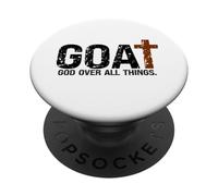 Dieu sur toutes choses. De tel Jésus. Le plus grand de tous PopSockets PopGrip Adhésif