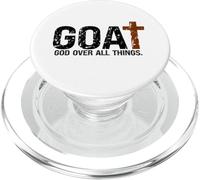Dieu sur toutes choses. De tel Jésus. Le plus grand de tous PopSockets PopGrip pour MagSafe