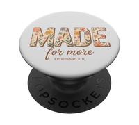 Dieu t'a créé pour Plus, Services du Dimanche, Groupe d'étude biblique PopSockets PopGrip Adhésif