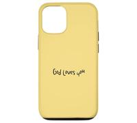 Dieu t'aime - Encouragement pour Les chrétiens Coque pour iPhone 12/12 Pro
