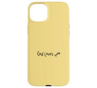 Dieu t'aime - Encouragement pour Les chrétiens Coque pour iPhone 15 Plus