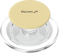 Dieu t'aime - Encouragement pour Les chrétiens PopSockets PopGrip pour MagSafe