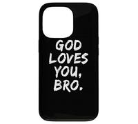 Dieu t'aime, frère, Foi chrétienne, Foi, église Religieuse Coque pour iPhone 13 Pro