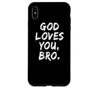 Dieu t'aime, frère, Foi chrétienne, Foi, église Religieuse Coque pour iPhone XS Max