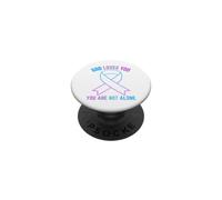 Dieu t'aime, tu n'es Pas Seul, Jésus survis à tes pensées suicidaires PopSockets PopGrip Adhésif