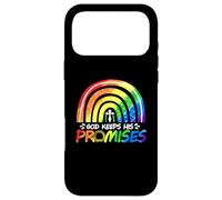 Dieu Tient sa promesse Bible chrétienne Arc-en-Ciel Noé Coque pour iPhone 17 Pro Max
