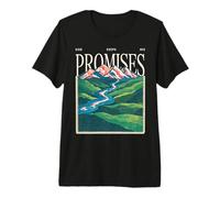 Dieu Tient Ses promesses, Verset biblique chrétien de Jésus T-Shirt Haut de Gamme