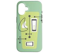 Dieu Tiki du Milieu du siècle Coque pour iPhone 16