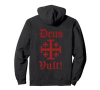 Dieu Veut - Croix de Jérusalem Sweat à Capuche