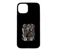 Dieu Viking TYR Battle Warrior Wolves Runes Coque pour iPhone 15 Plus