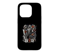 Dieu Viking TYR Battle Warrior Wolves Runes Coque pour iPhone 15 Pro