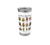 Dieux celtes Gobelet isotherme en acier inoxydable double paroi