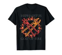 Dieux d'Olymp ou Héphaïstos Dieu du feu ou Dieu Grec Ancien T-Shirt