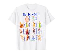 Dieux grecs de la Grèce mythologie été T-Shirt