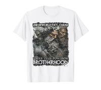Dieux grecs Zeus Poséidon Hadès Mythologie Grecque T-Shirt Graphique avec Valeur, Homme, Blanc, XL