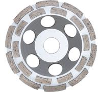 Diewe Silver Line double meule assiette diamantée, Ø 125 mm alésage 22,23 mm