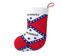 DIEzig Bas de Noël avec bordure en flanelle, manchette en peluche pour sapin de Noël ou cheminée