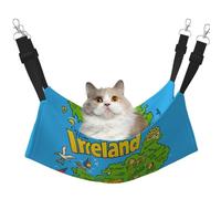 DIEzig Hamac à suspendre avec motif carte irlandaise pour chaton, furet, chiot ou petit animal de compagnie
