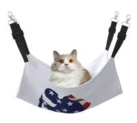 DIEzig Hamac à suspendre en forme de soldat patriotique pour chaton, furet, chiot ou petit animal de compagnie