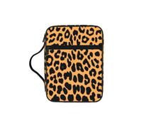 DIEzig Sac de rangement multi-poches imprimé imprimé girafe pour livre, tablette et stylo