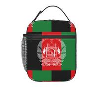 DIEzig Sac isotherme portable avec motif drapeau de l'Afghanistan pour le stockage des repas et le transport