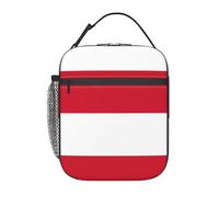 DIEzig Sac isotherme portable imprimé drapeau de Monaco - Sac à déjeuner isotherme pour le stockage des repas et le transport