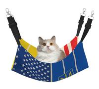 DIEzig Usa And Ukraine Hamac de taille moyenne à suspendre pour chaton, furet, chiot ou petit animal de compagnie