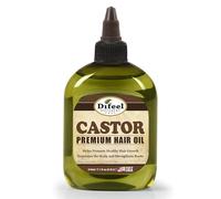 Difeel Premium Huile capillaire naturelle - Huile de ricin 210 ml