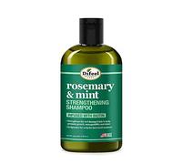 Difeel Shampoing au romarin et à la menthe, enrichi en biotine, fortifiant pour cheveux secs et abîmés, 355 ml