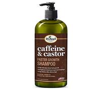 Difeel Shampooing à croissance rapide à la caféine et au ricin 1 litre